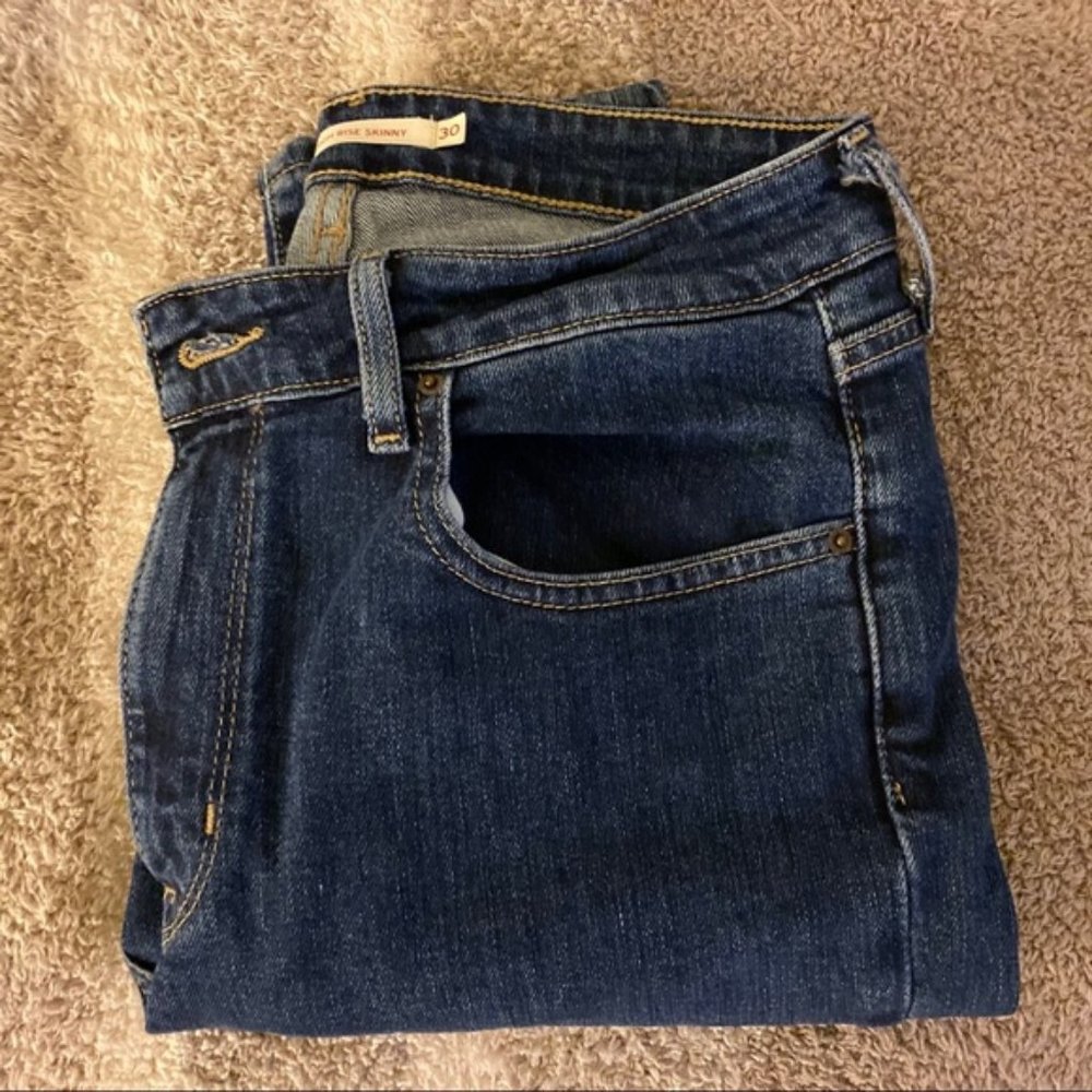 Levi's Jeans 721 High rise Skinny 100% Original's - Picture 2 of 5